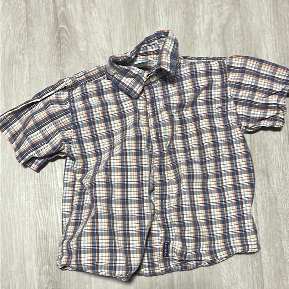 4/$30 Old Navy Plaid Short Sleeve Shirt 2T - Picture 1 of 1